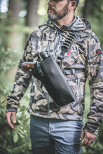 Load image into Gallery viewer, Denali Hunter Chest Holster for scoped revolvers hunting guns with red dot or scoped guns